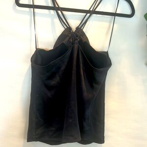 NWT Current Air LA Alyssa halter top Cami, dark navy
